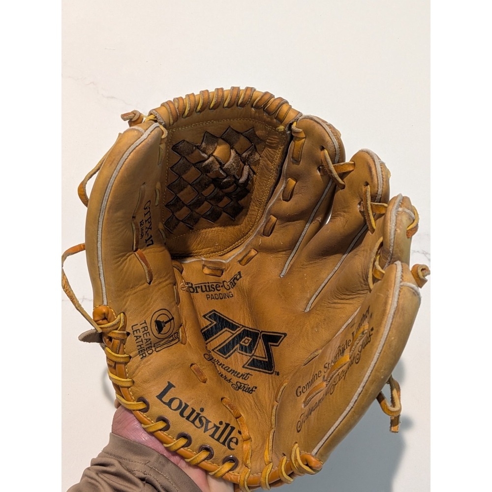 Louisville Slugger TPS GTPK-17,  12" RHT, Steerhide leather glove